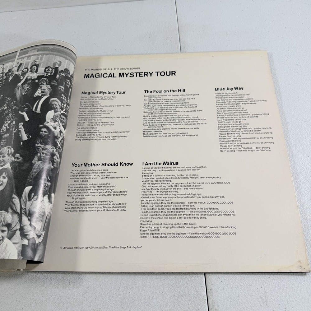 Beatles Magical Mystery Tour SMAL-2835 Stereo Capital Records 1967 LP Vinyl EX - Picture 12 of 13